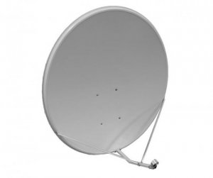 Антенна спутниковая офсетная АУМ CTB-0.6ДФ-1.1 0.55 605 logo St с логотипом «Триколор ТВ»